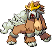#244 Entei sprite Frontal Shiny