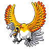 #250 Ho-Oh sprite Frontal Shiny