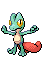 #252 Treecko sprite Frontal Shiny