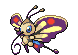 #267 Beautifly sprite Frontal Shiny