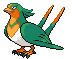 #277 Swellow sprite Frontal Shiny