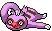 #287 Slakoth sprite Frontal Shiny