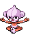 #307 Meditite sprite Frontal Shiny
