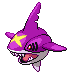 #319 Sharpedo sprite Frontal Shiny