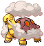 #324 Torkoal sprite Frontal Shiny