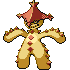 #332 Cacturne sprite Frontal Shiny