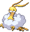 #334 Altaria sprite Frontal Shiny
