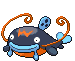 #340 Whiscash sprite Frontal Shiny