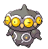 #344 Claydol sprite Frontal Shiny