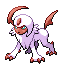 #359 Absol sprite Frontal Shiny
