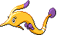 #368 Gorebyss sprite Frontal Shiny