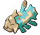#369 Relicanth sprite Frontal Shiny