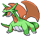 #373 Salamence sprite Frontal Shiny