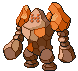#377 Regirock sprite Frontal Shiny