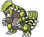 #383 Groudon sprite Frontal Shiny