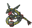 #384 Rayquaza sprite Frontal Shiny