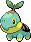 #387 Turtwig sprite Frontal Shiny