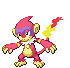 #391 Monferno sprite Frontal Shiny