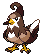 #397 Staravia sprite Frontal Shiny