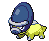 #410 Shieldon sprite Frontal Shiny