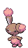 #427 Buneary sprite Frontal Shiny