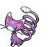 #431 Glameow sprite Frontal Shiny