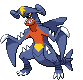 #445 Garchomp sprite Frontal Shiny