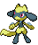 #447 Riolu sprite Frontal Shiny
