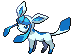 #471 Glaceon sprite Frontal Shiny