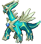 #483 Dialga sprite Frontal Shiny