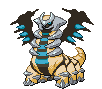 #487 Giratina sprite Frontal Shiny