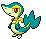 #495 Snivy sprite Frontal Shiny