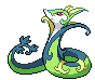 #497 Serperior sprite Frontal Shiny