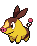 #498 Tepig sprite Frontal Shiny