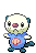 #501 Oshawott sprite Frontal Shiny
