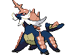 #503 Samurott sprite Frontal Shiny