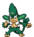 #512 Simisage sprite Frontal Shiny