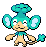 #515 Panpour sprite Frontal Shiny