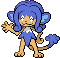 #516 Simipour sprite Frontal Shiny