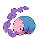 #518 Musharna sprite Frontal Shiny