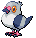 #519 Pidove sprite Frontal Shiny