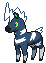 #522 Blitzle sprite Frontal Shiny