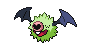 #527 Woobat sprite Frontal Shiny