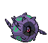 #544 Whirlipede sprite Frontal Shiny