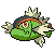 #550 Basculin sprite Frontal Shiny