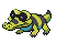 #551 Sandile sprite Frontal Shiny