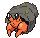 #557 Dwebble sprite Frontal Shiny