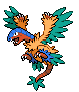 #567 Archeops sprite Frontal Shiny