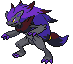 #571 Zoroark sprite Frontal Shiny