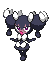 #575 Gothorita sprite Frontal Shiny